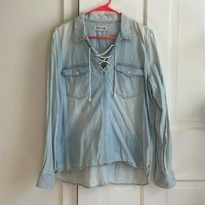 Madewell Denim Popover